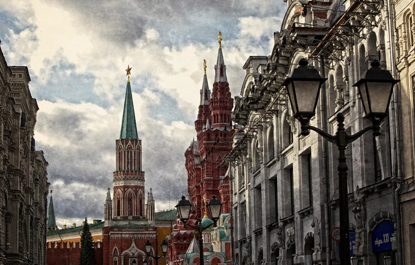 Photo wallpaper Moscow, the Kremlin, Moscow