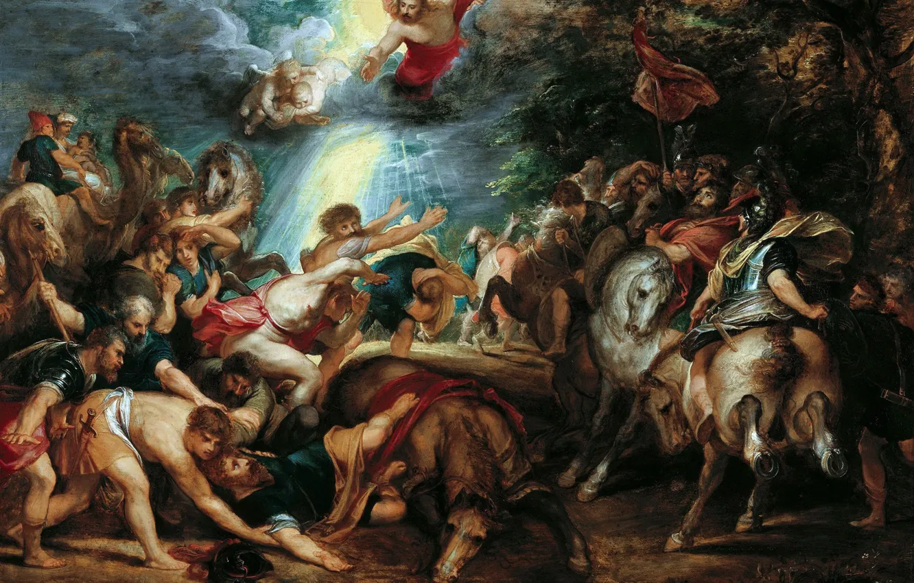 Photo wallpaper picture, religion, Peter Paul Rubens, mythology, Pieter Paul Rubens, The Conversion Of Saul