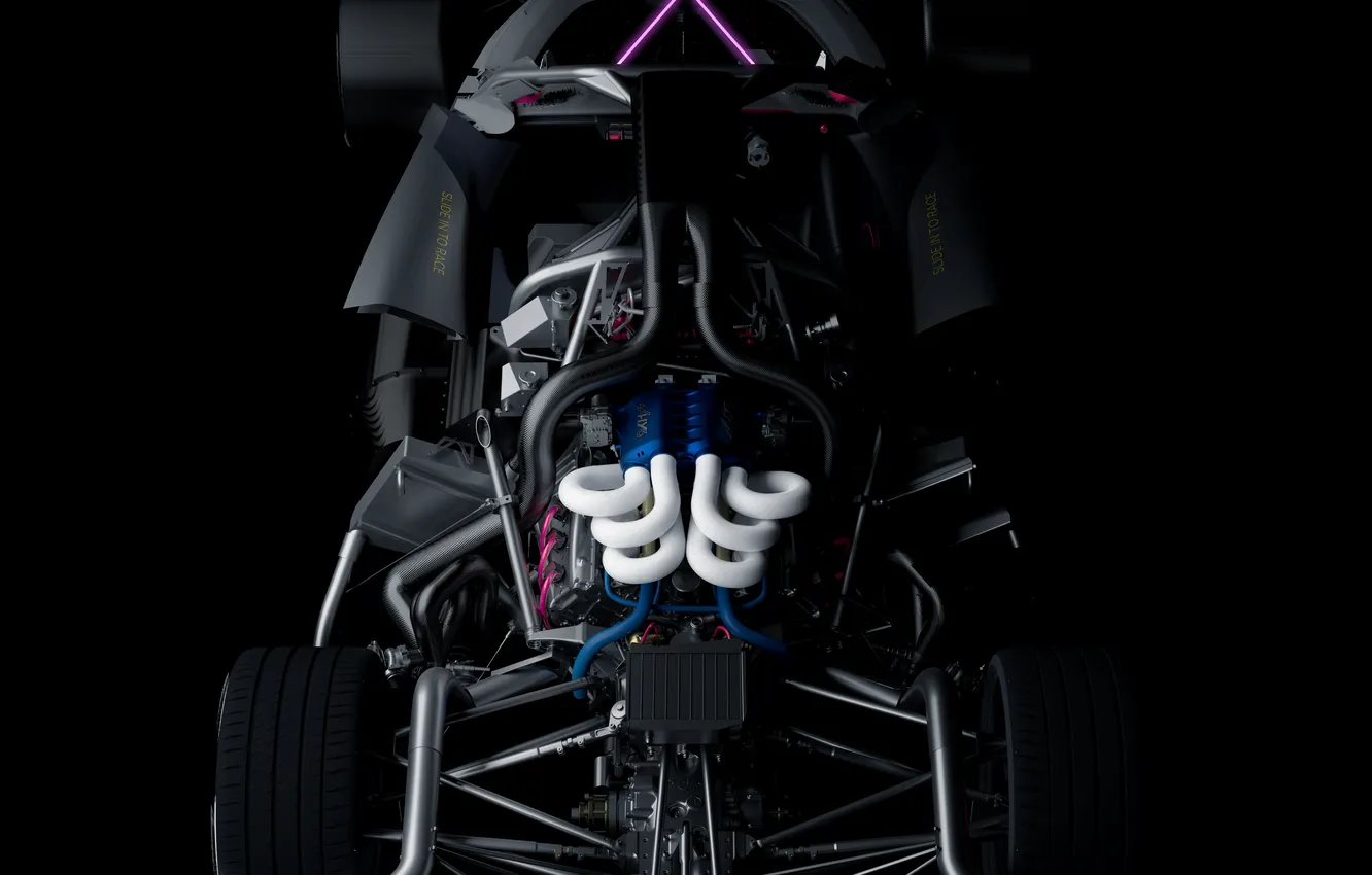 Photo wallpaper the concept car, hybrid, hypercar, Alpine, alpenglow, hydrogen, hydrogen, 2024
