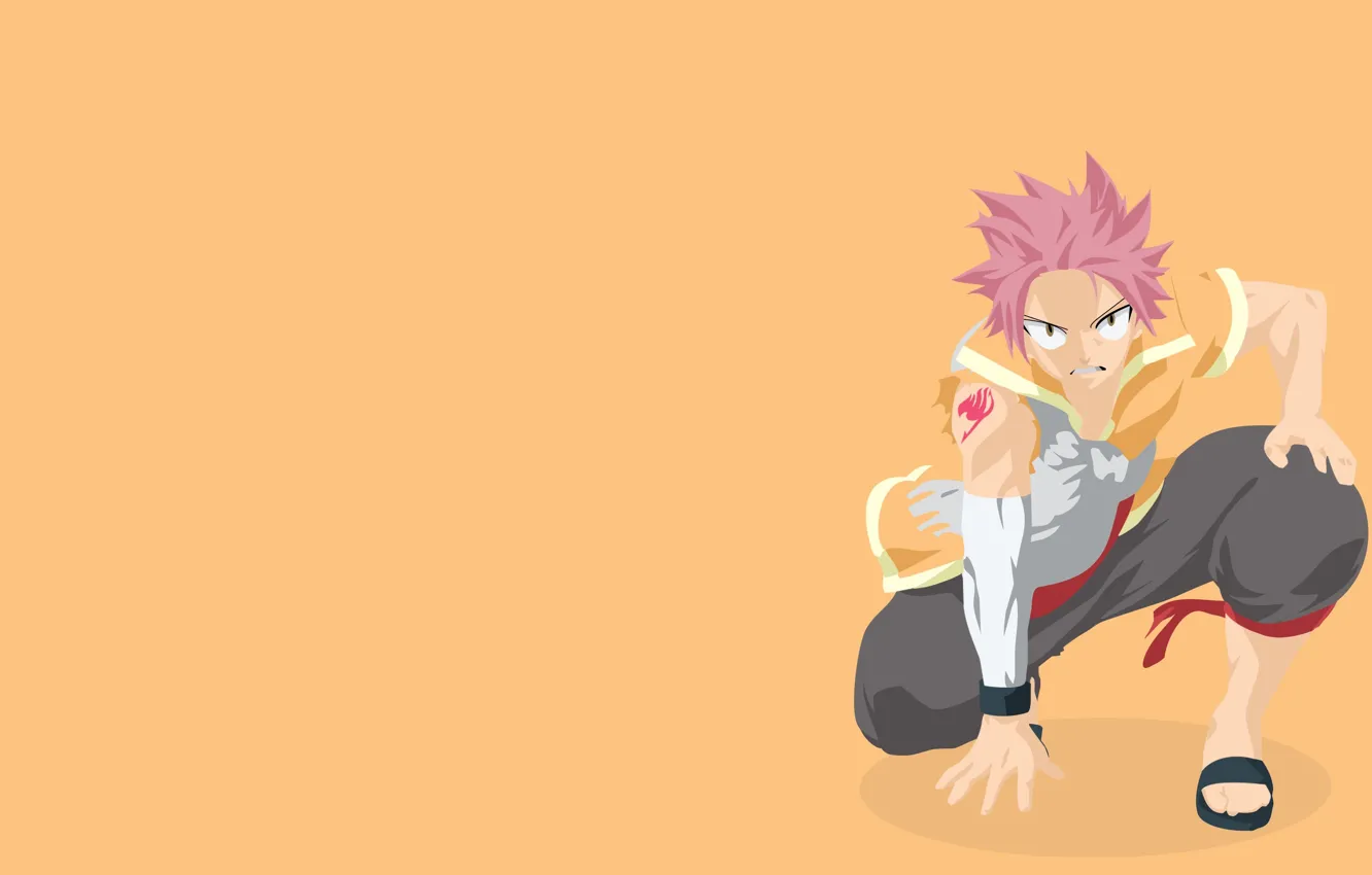 Photo wallpaper game, anime, man, dragon, manga, Fairy Tail, Natsu Dragneel, powerful