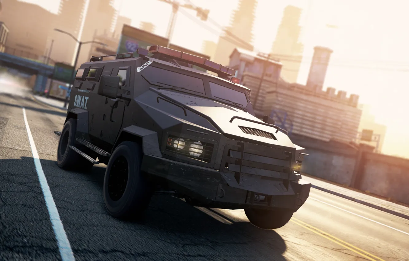 Photo wallpaper 2012, Need for Speed, nfs, SWAT, Truck, Most Wanted, NSF, NFSMW
