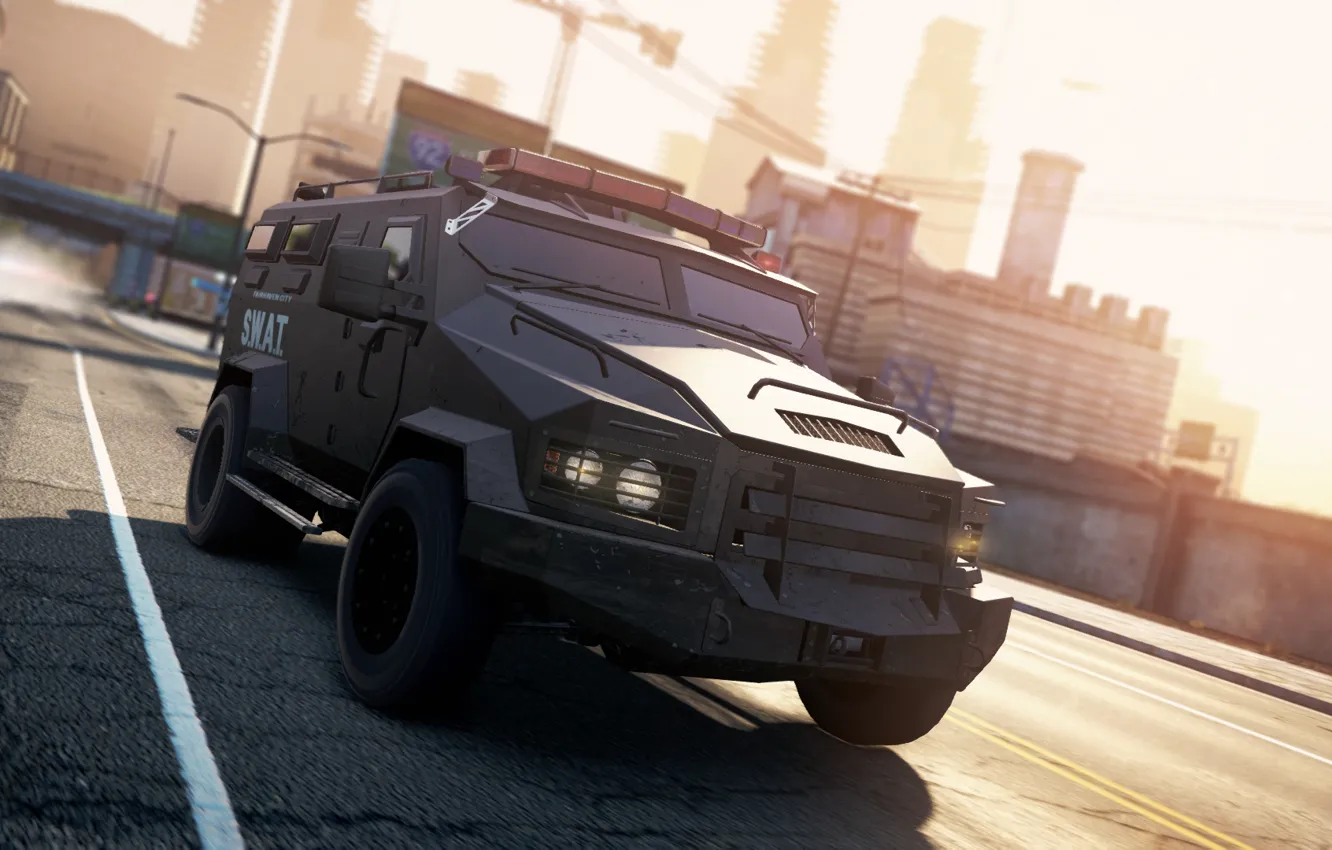 Photo wallpaper 2012, Need for Speed, nfs, most wanted, truck, SWAT, NSF, NFSMW
