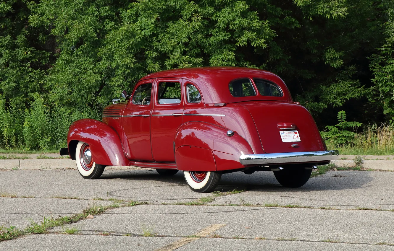 Photo wallpaper retro cars, Sedan, 1939, Retro Cars, Custom Supercharged, Graham Model 97, Graham Model 97 Custom …