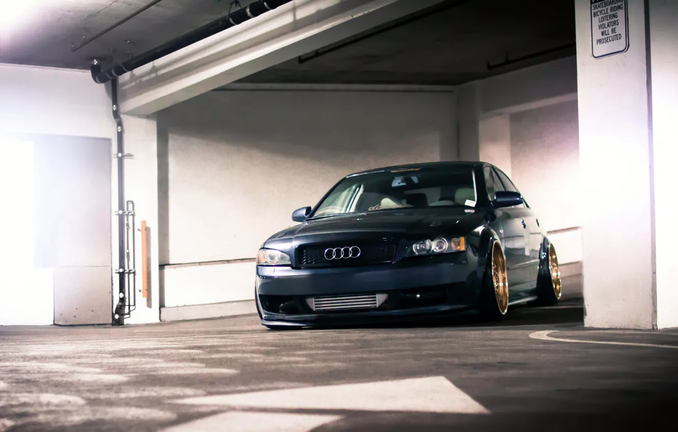 Photo wallpaper Audi, Audi, tuning