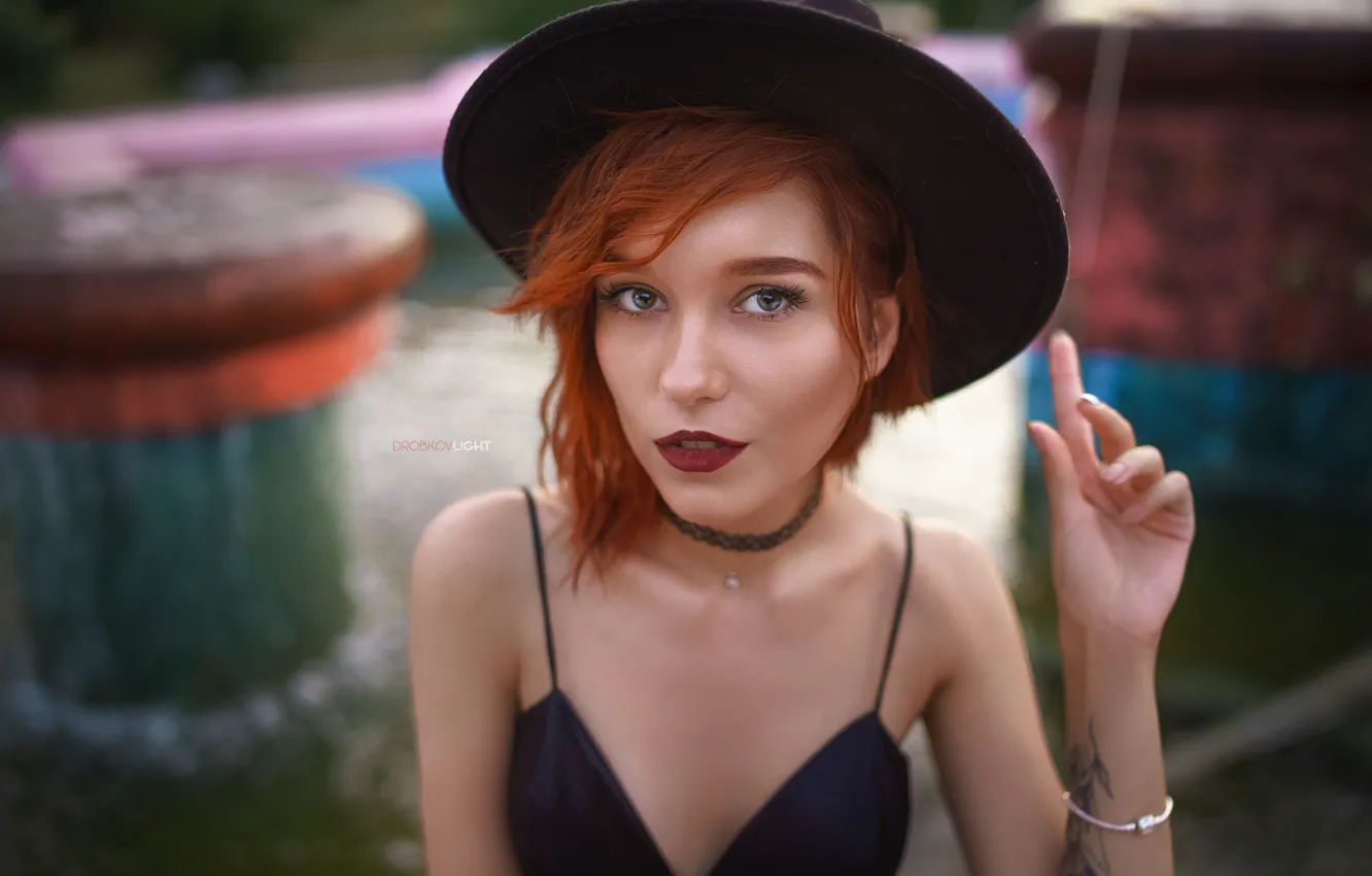 Photo wallpaper girl, Maria, Alexander Drobkov-Light, Marie Larin