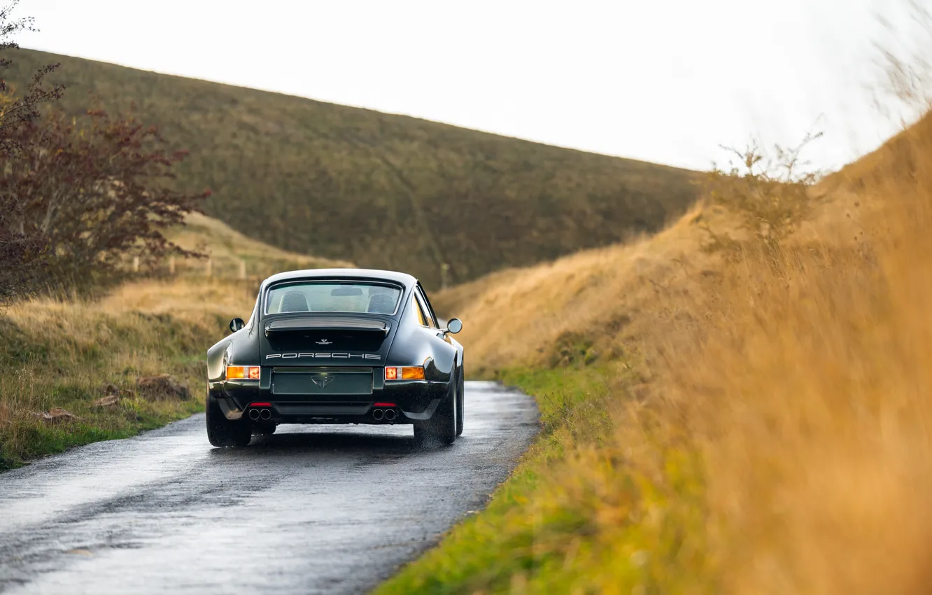 Photo wallpaper car, 911, Porsche, road, 964, Theon Design Porsche 911