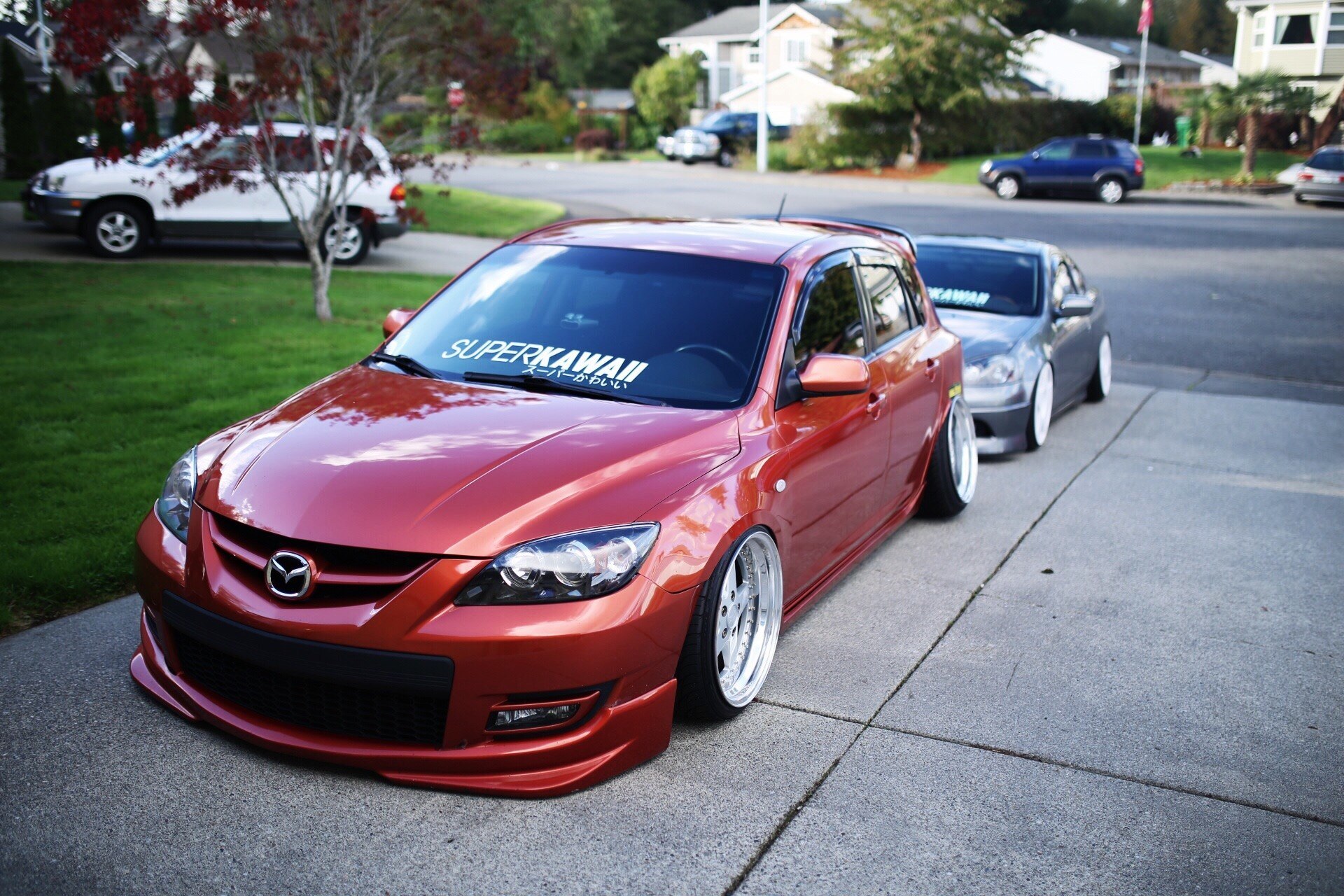 Mazda 3 Sunset