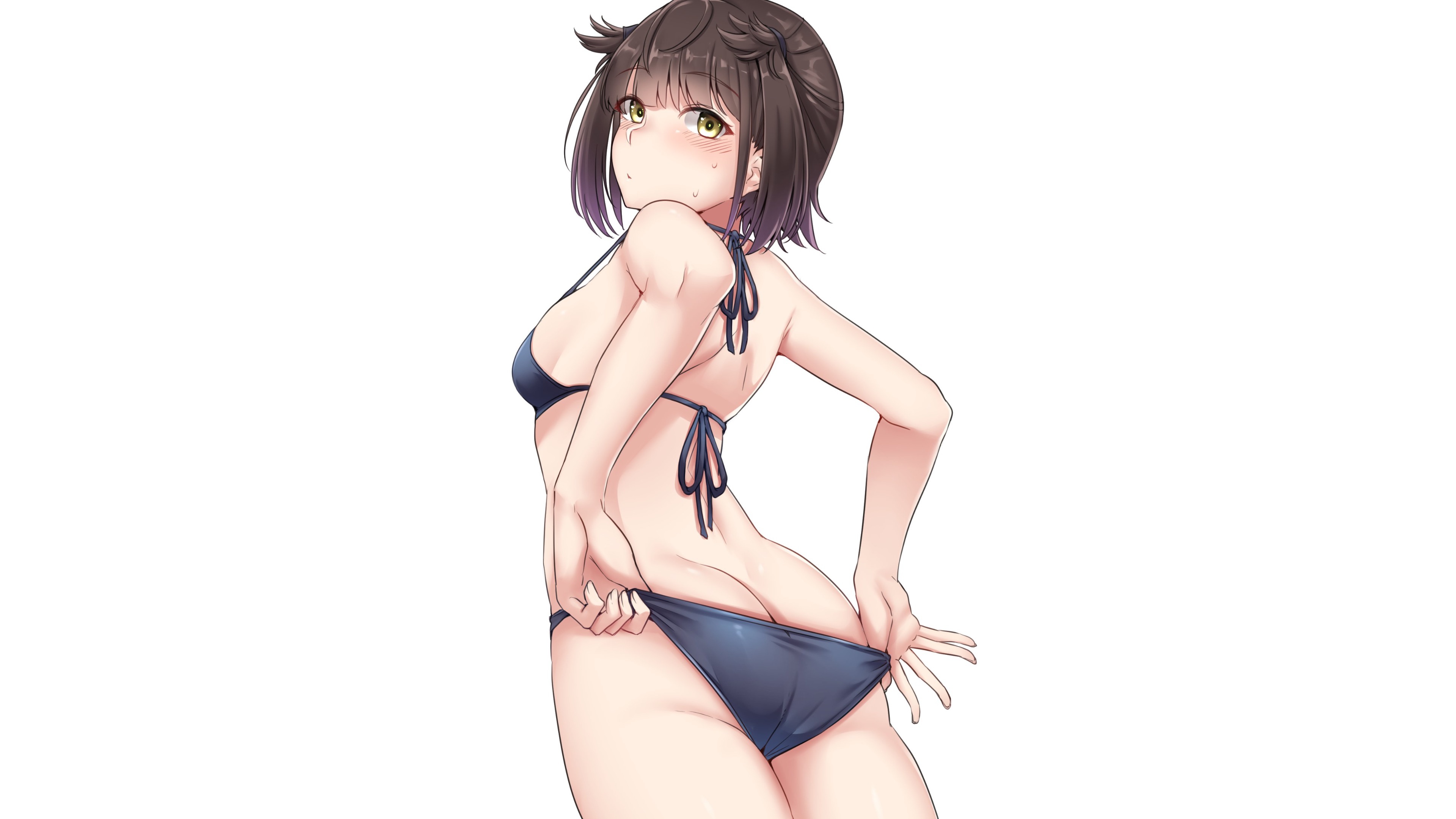 Anime bikini butt